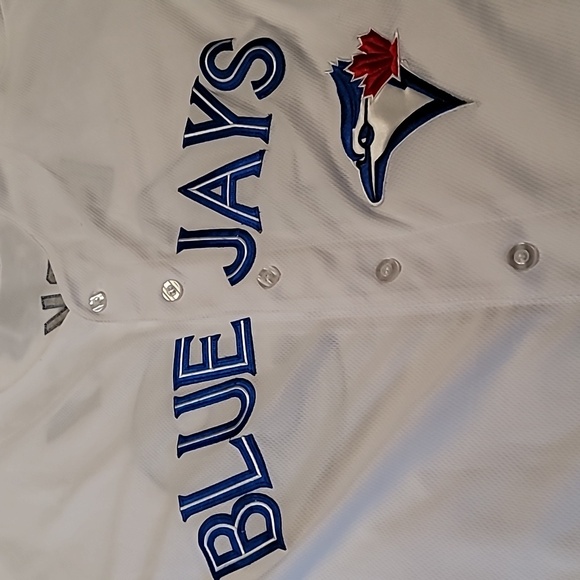 Authentic Blue Jays Dickey #43 Baseball Jersey Performance Magestic, size 52 - Picture 2 of 9